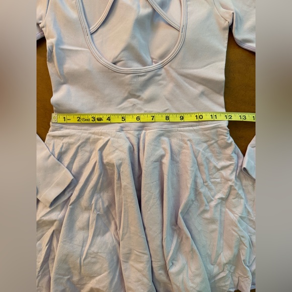 Marion Cross Back Tennis Dress Lavender Long Sleeve Medium NWT - Picture 6 of 10